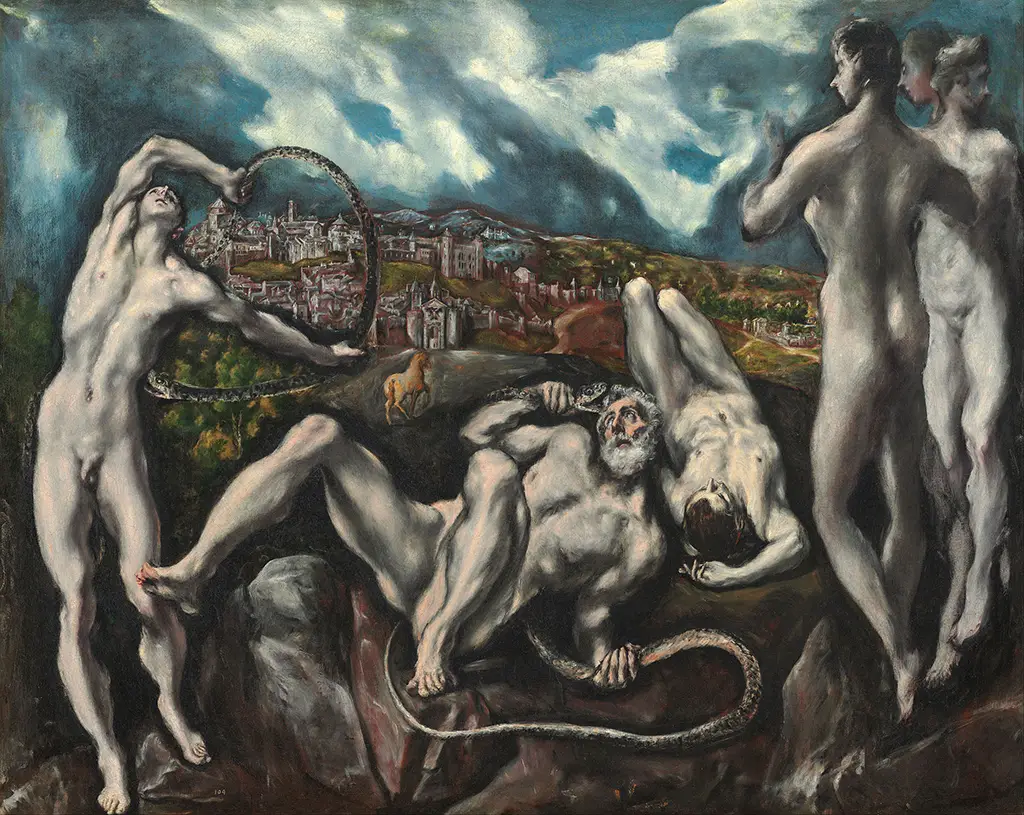 Laocoon in Detail El Greco
